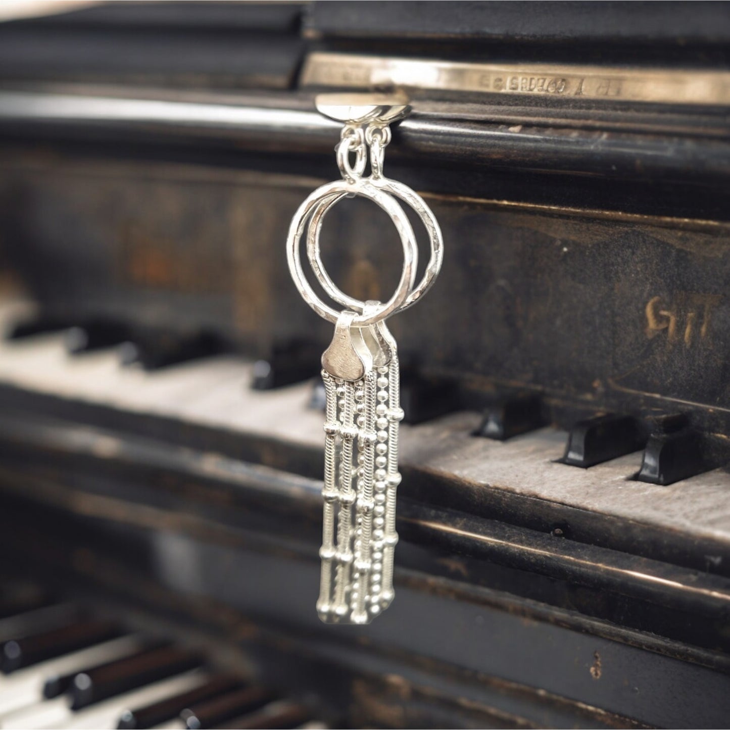 Silver earrings (no 233)