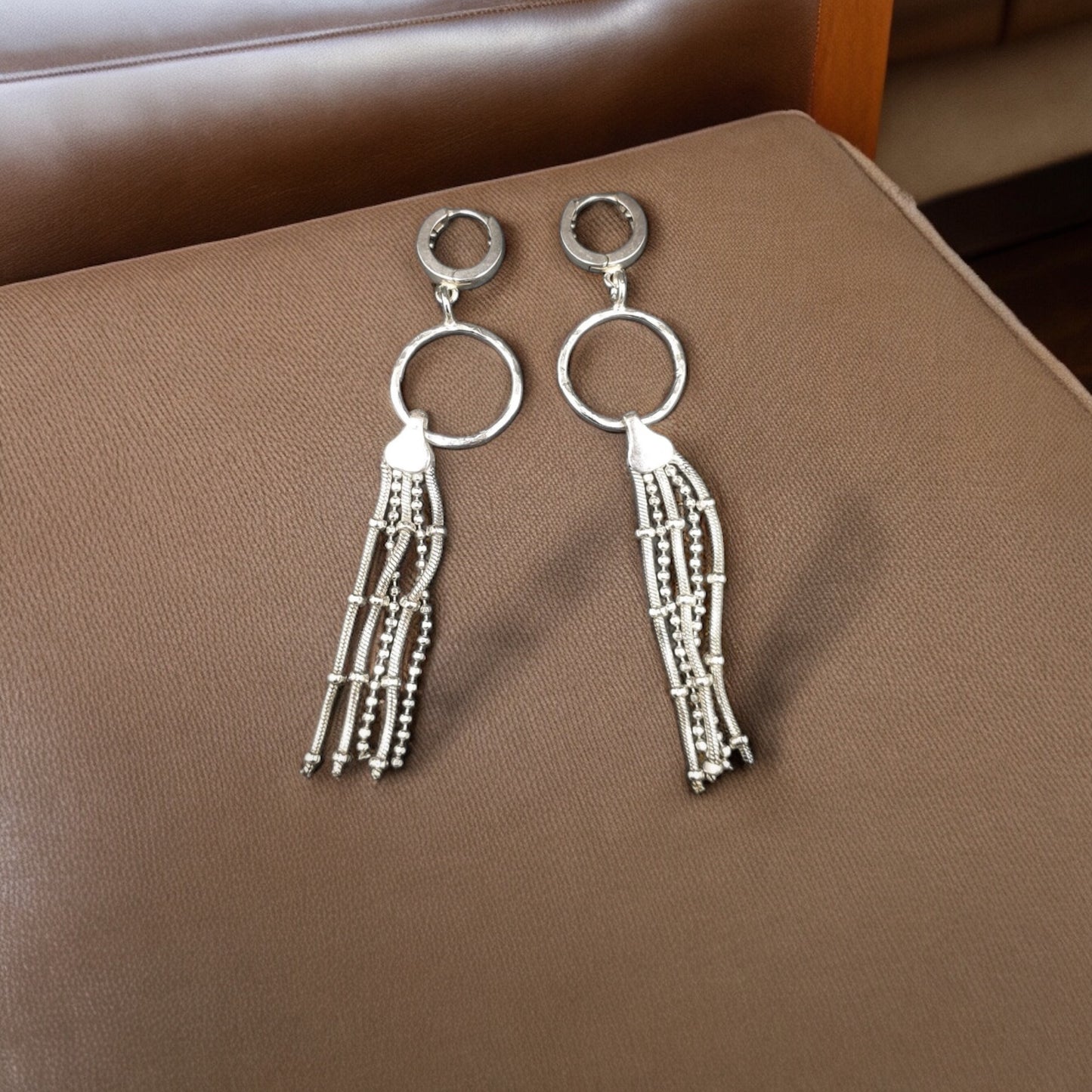 Silver earrings (no 233)