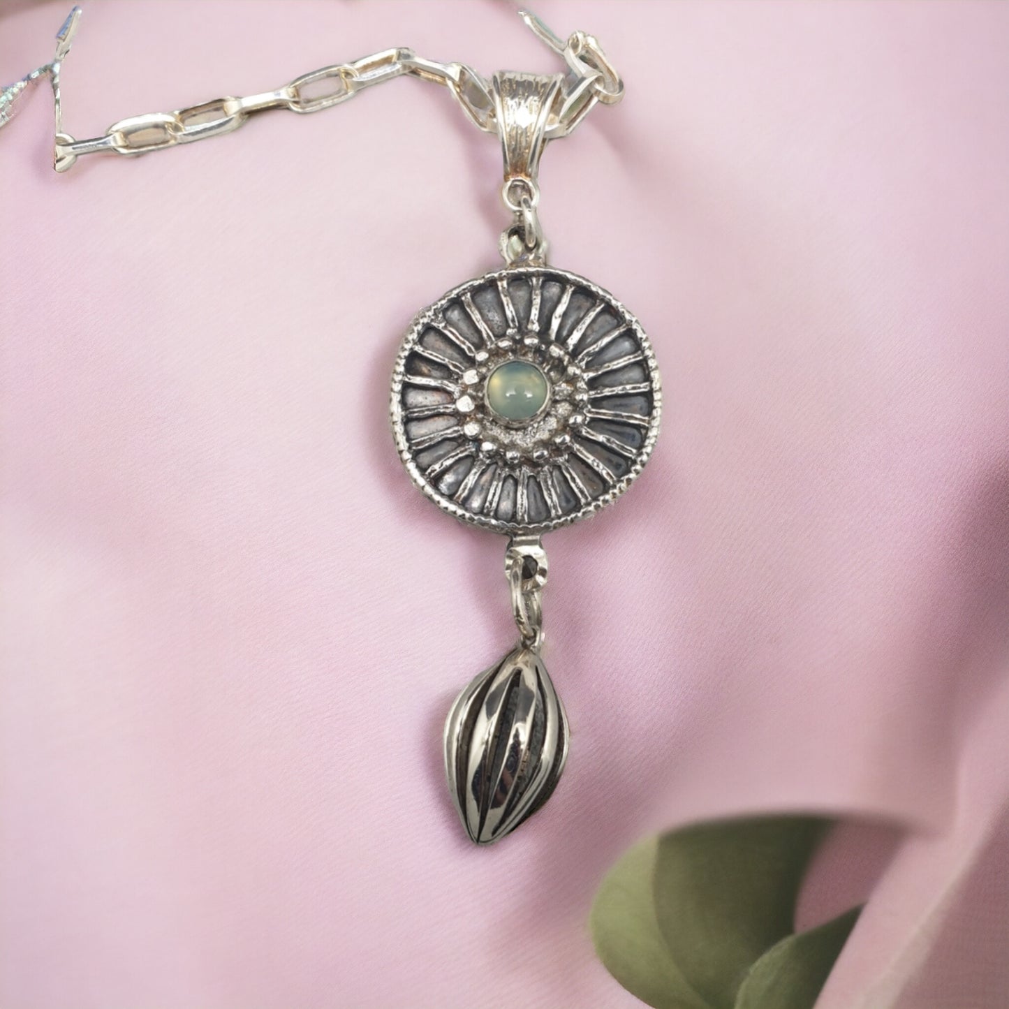 Blue Chalcedony Circle (46)