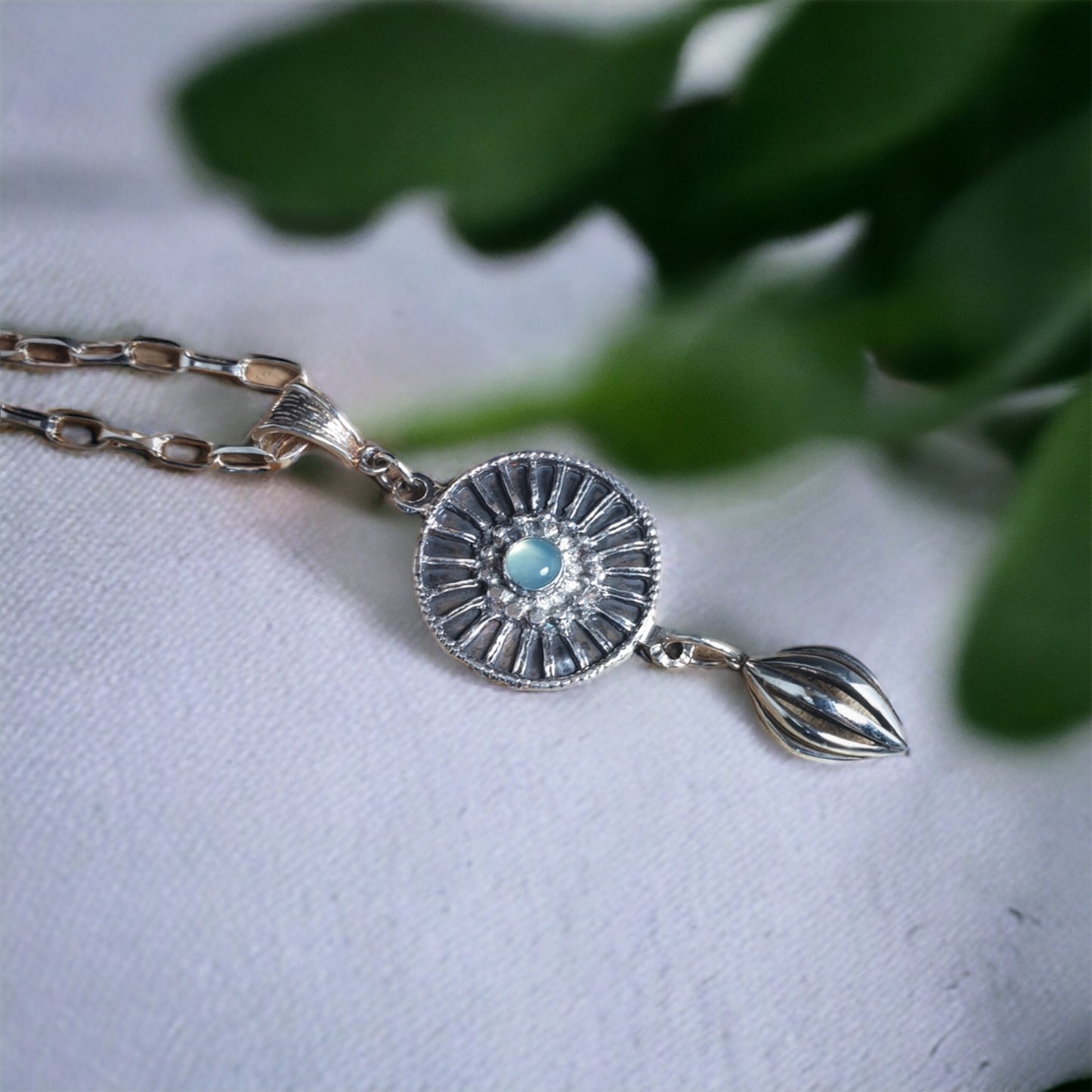 Blue Chalcedony Circle (46)