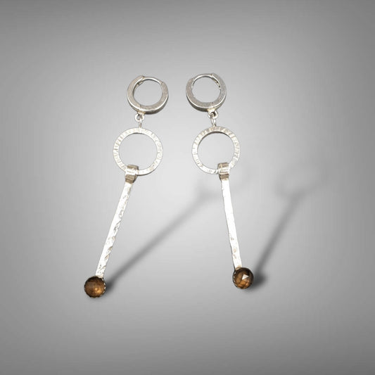 quartz earrings (no192)