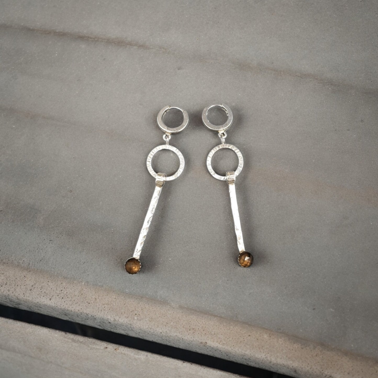 quartz earrings (no192)