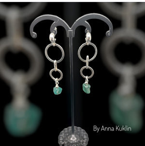 Apatite earrings