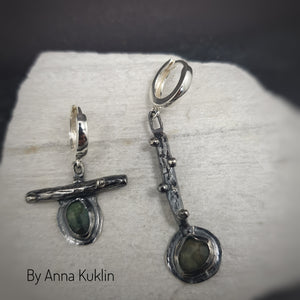 Green Tourmaline earings